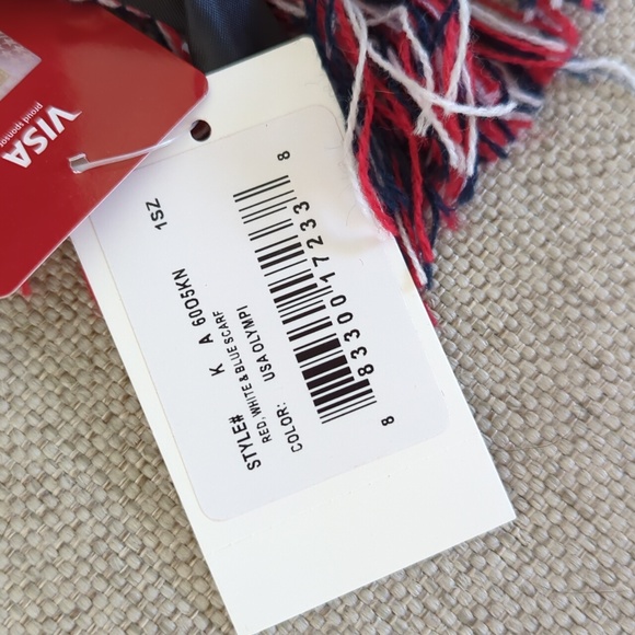 NWT Team USA Olympic Scarf - Unisex - Picture 7 of 10